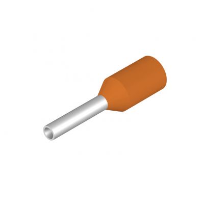 WEIDMULLER H0,5/12 OR Końcówka tulejkowa, izolowany, 0.5 mm², Długość odizolowania: 8 mm, pomarańczowy 0409500000 /500szt./ (0409500000)